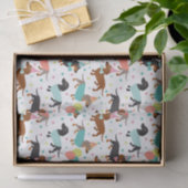 Dackel Birthday Tissue Paper Seidenpapier (Geschenk)