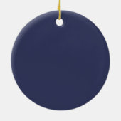 Dackel Black and Tan Keramik Ornament (Hinten)