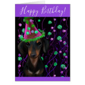 Dackel Black & Tan (Vorne)