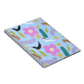 Dackel Blumenheft Nr. 1 Notizblock (Rechte Seite)