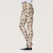 Dackel Blumenhund Leggings (Links)