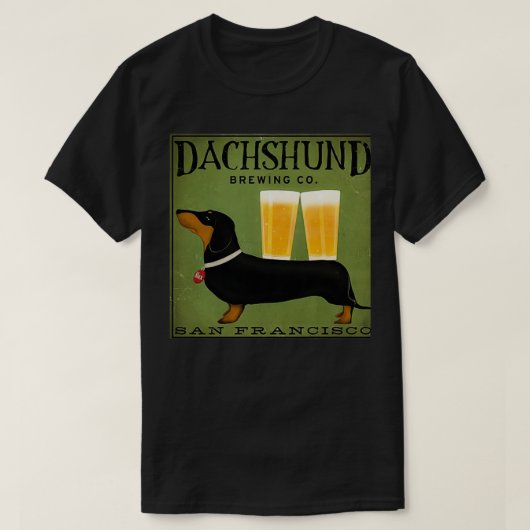 Dackel Brewing Co Classique T-Shirt (Design vorne)
