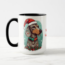 Dackel Brown Black Original Dog Tasse