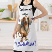 Dackel Brown Schürze