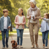 Dackel Browns Tasse PERSONALISIEREN