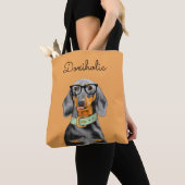 Dackel Business Man Totbeutel Tasche (Von Nahem)