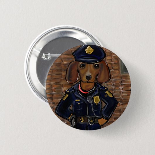 Dackel Button (Vorne & Hinten)