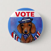 Dackel Button (Vorderseite)