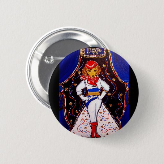 Dackel Button (Vorne & Hinten)