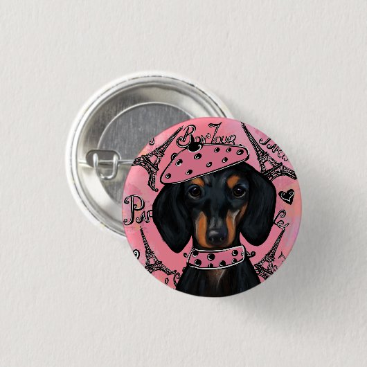 DACKEL BUTTON (Vorne & Hinten)