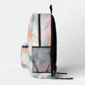 Dackel Camouflage Bedruckter Rucksack (Rechts)