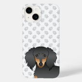 Dackel Cartoon Dog Case-Mate iPhone Hülle (Rückseite)