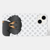 Dackel Cartoon Dog Case-Mate iPhone Hülle (Rückseite (Horizontal))