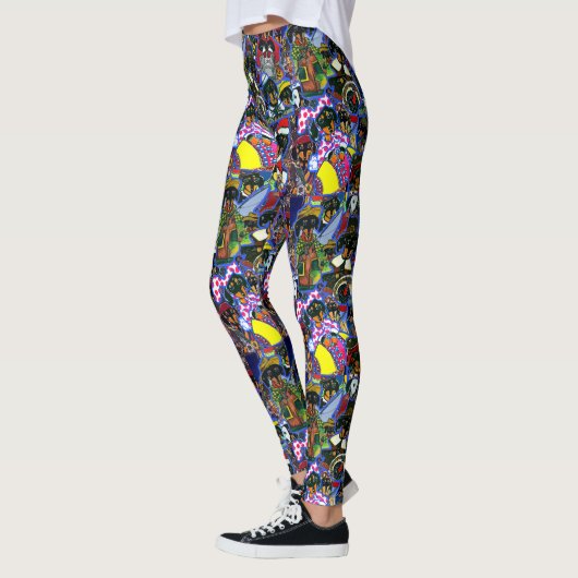 Dackel Cartoon Leggings (Links)