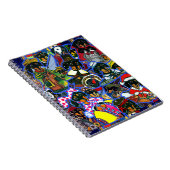 Dackel Cartoon Notizblock (Rechte Seite)