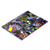 Dackel Cartoon Notizblock (Linke Seite)