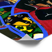 Dackel Cartoon Poster (Ecke)
