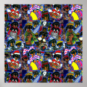 Dackel Cartoon Poster (Vorne)