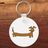 DACKEL-Cartoon Schlüsselanhänger (Vorderseite)