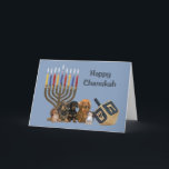 Dackel Chanukah Card Menorah Dreidel4 Feiertagskarte<br><div class="desc">Familie und Freunde während der Chanukah Saison zu erinnern ist eine wunderbare Möglichkeit, in Touch mit den Menschen behalten, die Sie Liebe und kümmern sich. Ich habe diese Chanukah-Karten mit Liebe und Sorgfalt erstellt, und ich bin sicher, jeder, der Lieben Hunde wird sich freuen, sie zu erhalten. Sie haben die...</div>