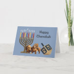 Dackel Chanukah Karte Menorah Dreidel1<br><div class="desc">Familie und an Freunde während der Chanukah Jahreszeit sich zu erinnern ist eine wunderbare Weise, in Kontakt mit den Leuten Sie ungefähr zu behalten Liebe und Sorgfalt. Ich schuf diese HundChanukah Karten mit Liebe und Sorgfalt und ich sind jedermann sicher, dem Liebehunde erfreut werden, um sie zu empfangen. Sie haben...</div>