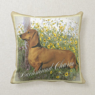 Dackel-Charme-Kissen Kissen