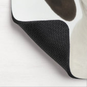 Dackel/Chihuahua Welpe, die starrt Mousepad (Ecke)