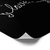 Dackel Chiweenie Dackel Hund Liebe Kunst, Dichtung Poster (Ecke)