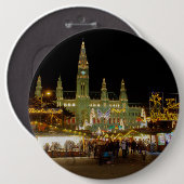 Dackel Christkindlmarkt Button (Vorne & Hinten)
