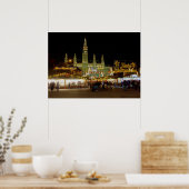 Dackel Christkindlmarkt Poster (Küche)