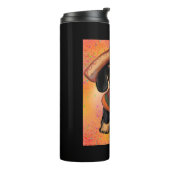 Dackel Cinco de Mayo Thermosbecher (Nach links gedreht)