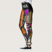 Dackel City - NEW YORK Leggings (Links)