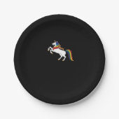 Dackel Classic T - Shirt Pappteller (Vorderseite)