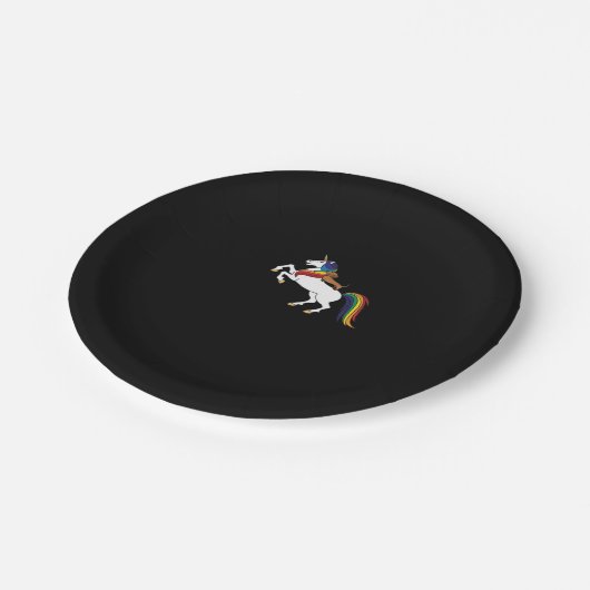 Dackel Classic T - Shirt Pappteller (Schrägansicht)