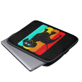 Dackel Dachs Laptopschutzhülle (Vorne Knopf)