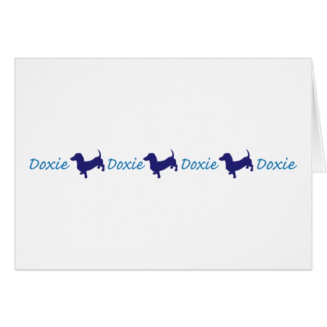 Dackel-Dackel-Dackel - Dackel (Vorderseite (Horizontal))