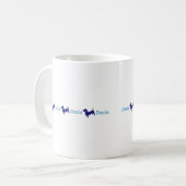 Dackel-Dackel-Dackel - Dackel Kaffeetasse (Vorderseite Links)