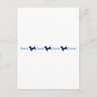 Dackel-Dackel-Dackel - Dackel Postkarte