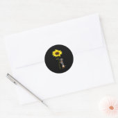 Dackel Dackel Dackel Dotson Mama Mama Geschenk Runder Aufkleber (Umschlag)