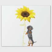 Dackel Dackel Dackel Dotson Mama Mama Mor Geschenk Geschenkpapier (Flach)