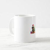 Dackel dackel Dackel Hund hässlich Weihnachtspulli Kaffeetasse (Vorderseite Links)