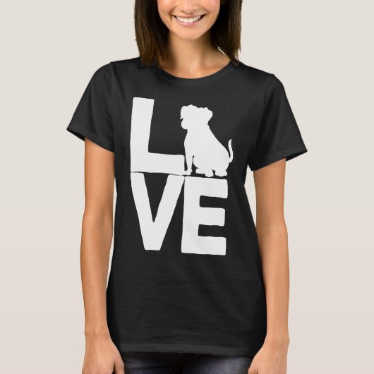Dackel Dackel Dackel Mama Dackel Eigentümer T-Shirt (Vorderseite)