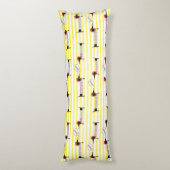 Dackel Dackel Dog Bonjour Seitenschläferkissen (Rückseite (Vertikal))