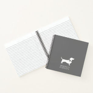 Dackel Dackel Doppy-Notebook Notizblock