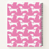 Dackel Dackel Doppy-Notebook Notizblock (Rückseite)