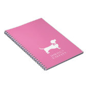 Dackel Dackel Doppy-Notebook Notizblock (Rechte Seite)