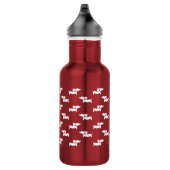 Dackel Dackel Dose Rotes Wasser Flasche Edelstahlflasche (Rechts)