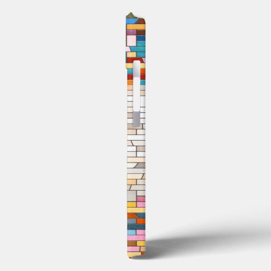 Dackel - Dackel - farbiges Mosaik Case-Mate iPhone Hülle (Rückseite / Links)