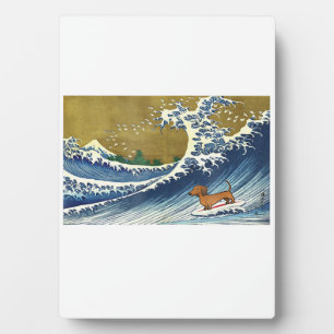 Dackel - Dackel Hund Fotoplatte