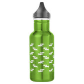 Dackel Dackel Hund Grünwasser Flasche Trinkflasche (Links)